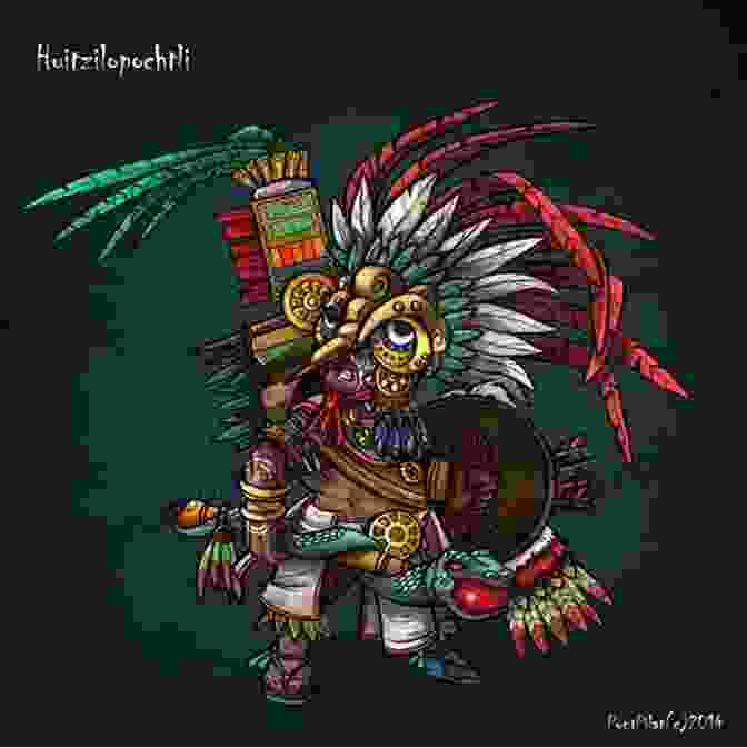 The Children Of Huitzilopochtli Book Cover Featuring An Aztec Warrior In Traditional Garb The Children Of Huitzilopochtli Rocio Cadena