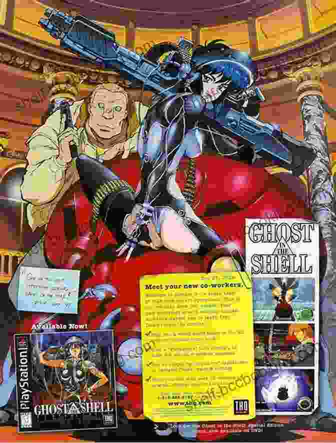 The Ghost In The Shell Vol. 1 Book Cover Featuring Major Kusanagi In A Futuristic Urban Setting. The Ghost In The Shell Vol 1