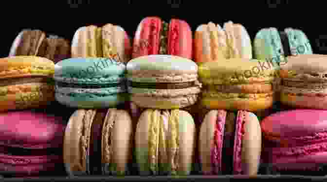 Vibrant Macarons In An Array Of Colors Together Baking French Pastries For Weekend: All The Secrets You Ve Always Wanted To Know About French Baking