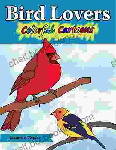 Bird Lovers Colorful Cartoon Illustrations