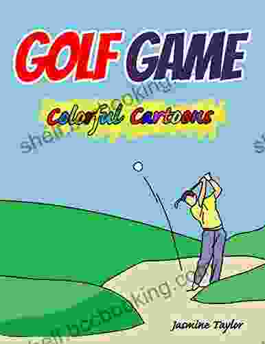 Golf Game Colorful Cartoon Illustrations